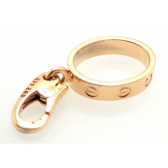 Cartier Love Charm Pendant Necklace Yellow Gold - Picture 2 of 4